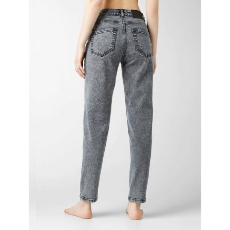 Women's jeans Conte Elegant Mom Fit, XS size, Acid Washed Bleach color-6