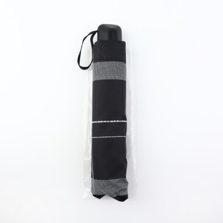 Mechanical “Cage” umbrella, Eponge, 4 additions, 10 spokes, r = 54 cm, color mix-4