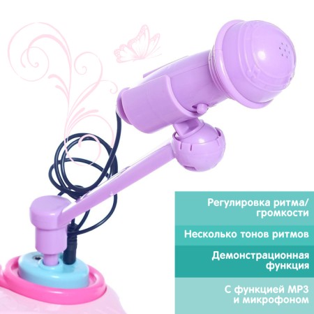 Piano "Musician" with a pupiter, microphone, light and sound effects-3