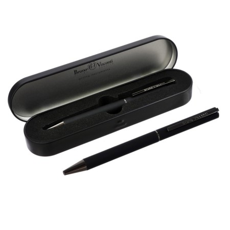 Switching handle, 1.0 mm, Bruno visconti bergamo, blue rod, black metal case, in a metal case