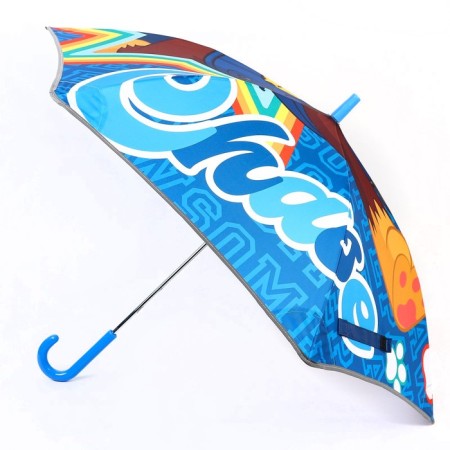 Children's umbrella. "Racer", puppy patrol, 6 spokes d = 90 cm-11
