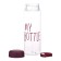 Water bottle, 500 ml, My Bottle, 19.5 x 6 cm, Czech included, Bord