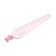 Plastic line 12 cm "dinosaurus", pink