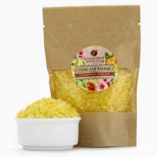 Bath salt, 150 g, the aroma of sweet peach, pantry of beauty