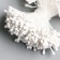Stamens for flowers "Drops Matte White" d = 1.5 mm set 400 pcs length 6 cm