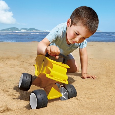 Sand-toy machine "Buggy in the Dunes", yellow-1