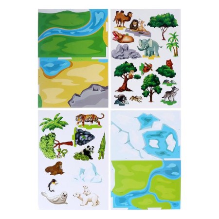 3D designer "Where animals live", 30 details-7