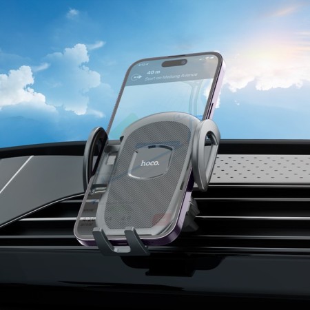 Hoco H8 car holder, for 4.7-7 inches, black-8