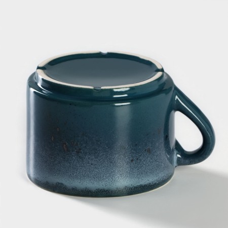 Tea bowl Blu Reattivo, 350 ml, porcelain-2