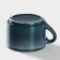 Tea bowl Blu Reattivo, 350 ml, porcelain