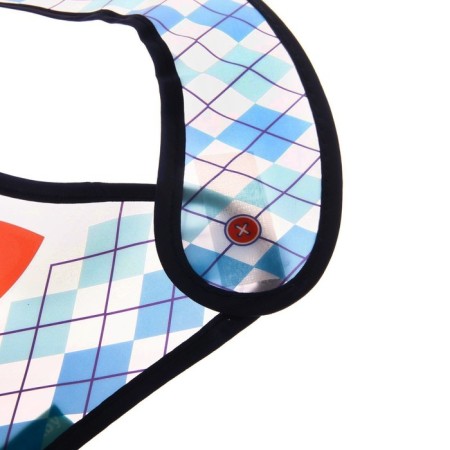 Blory for feeding "gentleman" waterproof on Velcro, with a pocket-3