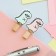 Decorative clothespins with a rope for the suspension "Dracosi" set 10 pcs., 1.5 × 12 × 14 cm