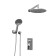 The shower system waserkraft a14130, built -in, tropical shower, shower, chromium