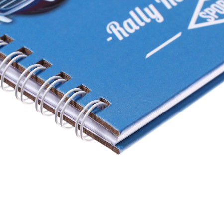 Gift notebook, 45 sheets, line, on the castle, on the crest, car (17.8x13cm)-4