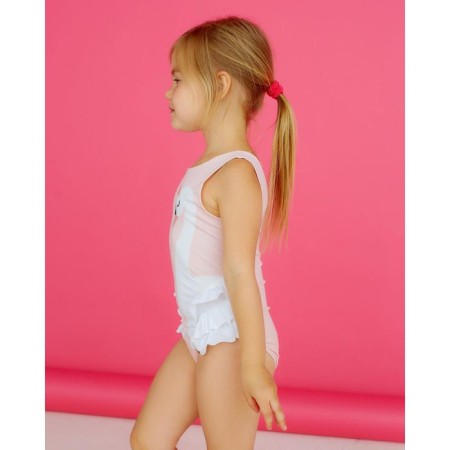 Baby swimsuit KAFTAN "Swan", height 98-104 (30)-3
