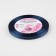 A satin ribbon “Silver threads”, 6 mm × 23 ± 1 m, blue color No. 038