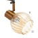SPOT CHAST 58702/2 2x60W E14, gold/black 35x17x13 cm