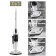 Vacuum cleaner Pioneer VC465S 3B1, vertical, steam, 1500W, black and white color