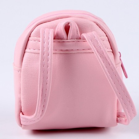 Bag for the doll "Rainbow", pink color-3