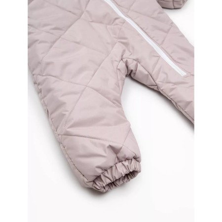 Combineson Children's demi-season quilted amrobaby elf, height 68 cm, lavender-gray color-14