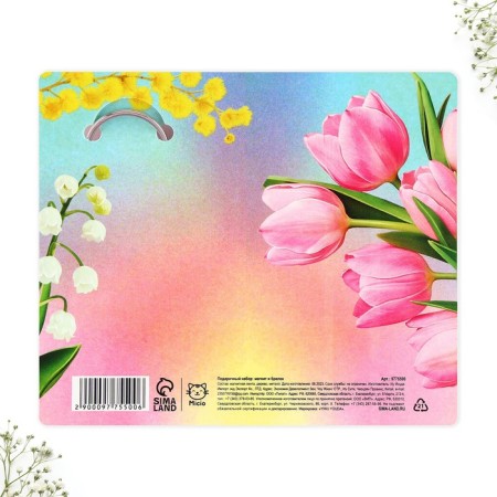 Gift set of the "most beautiful" magnet + keychain, 14.5 x 12 cm-9