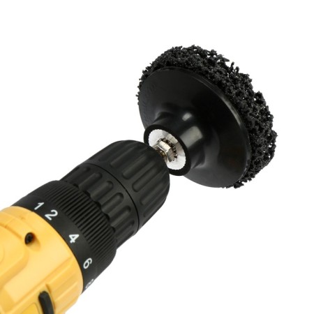 A set of tundra circles, 2 coral, petal, grinding, 75 mm, with an adapter, 5 pcs.-8
