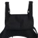 Babberry bag with lightning, 2 external pockets, black color
