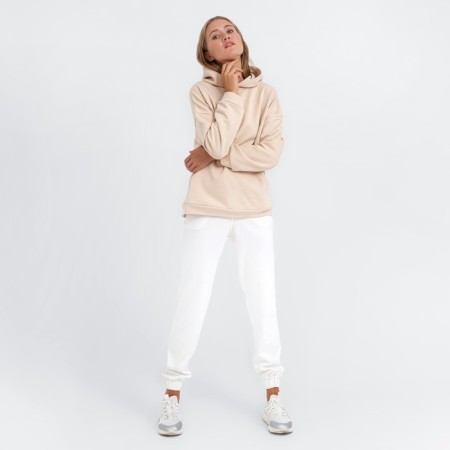 Hudy female minku: casual collection beige color, pr 42-5