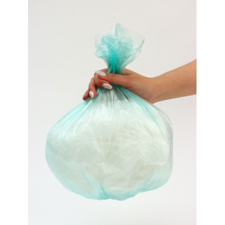Garbage bags in the roll "Upakland" 10 l, green, PND, 8 μm, 30 pcs-4