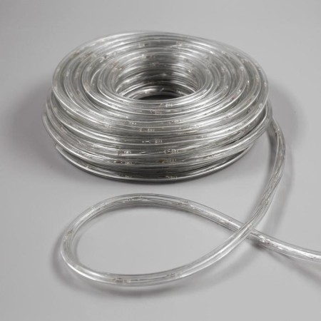 Luazon Lighting 10 mm light cord, IP65, 20 m, 24 LED/m, 220 V, 8 modes, white glow-1