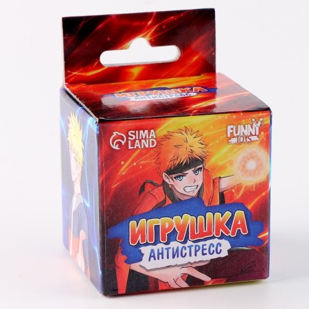 Antistress toy "Devil's apple" with stickers, Mix color, with a hydrogel-5