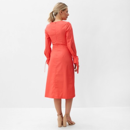 Women's dress Minaku: Casual Collection Red color, rr 42-2
