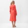 Women's dress Minaku: Casual Collection Red color, rr 42