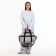 Road bag with lightning, external pocket, long belt, gray color