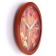 Wall watches, D-28 cm, interior, "autumn herbarium", silent