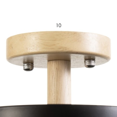 Lamp "RIND" LED 13W 4000K Black 18x18x10 cm BayerLux-5