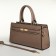 Women's bag with lightning, Textura, average size, brown color