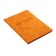 Notepad A5 "Orange", 60 sheets, without Linovka, artificial leather, thermoting, tinted OFSET BLOCK 70g/m2