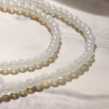 Beads ball No. 4 "Moonstone", 45 cm-1