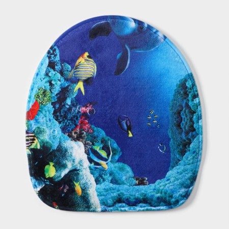 Bath and toilet rugs "Dolphin", 3 pcs: 35 × 39, 40 × 50, 45 × 75 cm-10