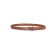 Artificial leather belt for girls, size 75 cm