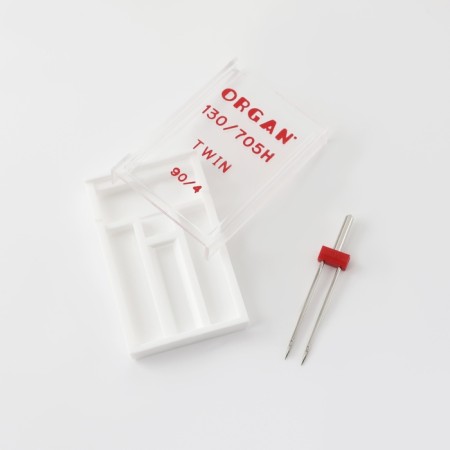 Needle for household sewing machines, double, No. 90/4-1
