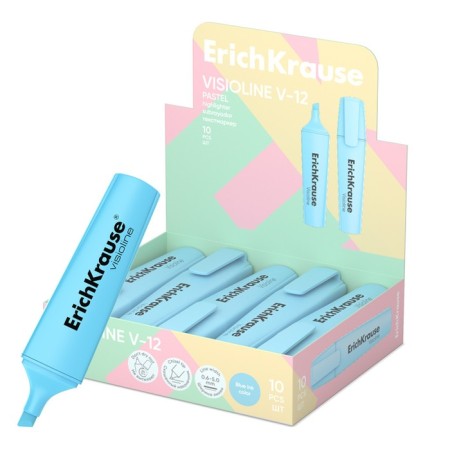 Builder 5 mm, Erichkrause, "Visioline V-12 Pastel" Blue color
