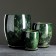 Set of pots 3 pcs. "Spring" green 15 l/ 5.5 l/ 1.5 l