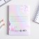 Notepad A6, 32 l. In the cage "from March 8 pink"