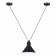 Suspension lamp ST LUCE. SL1804.403.01. Svevo. 1x60 W, E14, 21x21x17 cm, black color