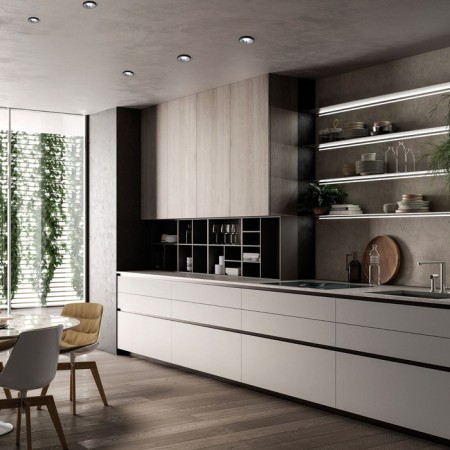 Lumina Supreme Interceptible Elektrostandard, Void, 98x98x30 mm, GU10, silver color, black-3