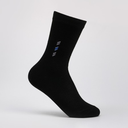 Male socks, black color, size 25-27