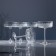 A set of crystal glasses for champagne, 260 ml, 6 pcs