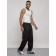 Sports pants, size 48, black color